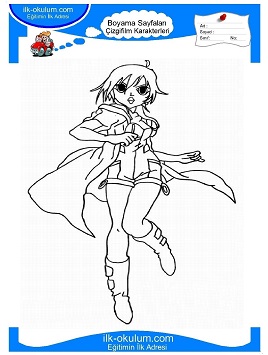 Çocuklar İçin Bakugan Boyama Sayfaları 